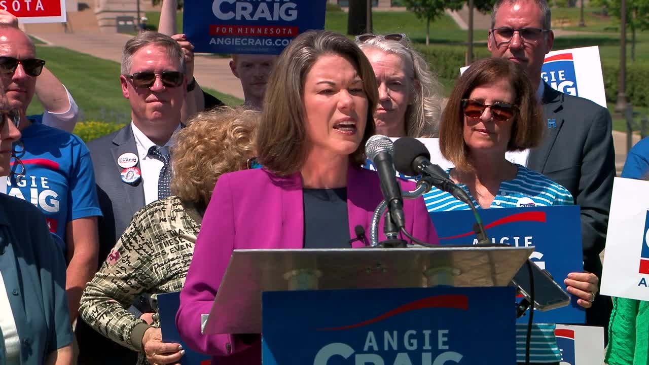 Angie Craig responds to criticism from VP JD Vance and Lt. Governor Peggy Flanagan