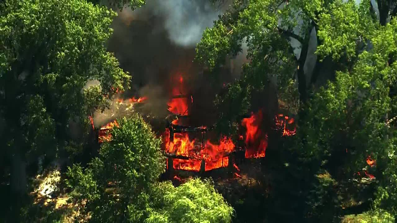 Burnsville house fire, gas shutoff reported amid person in crisis call