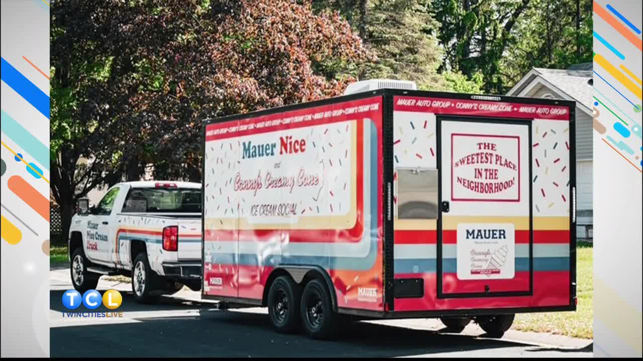 Conny’s Creamy Cone on wheels